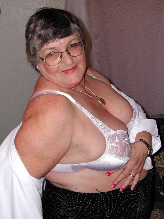 Dirty Fat Granny - Dirty granny inserts wine bottle into pussy